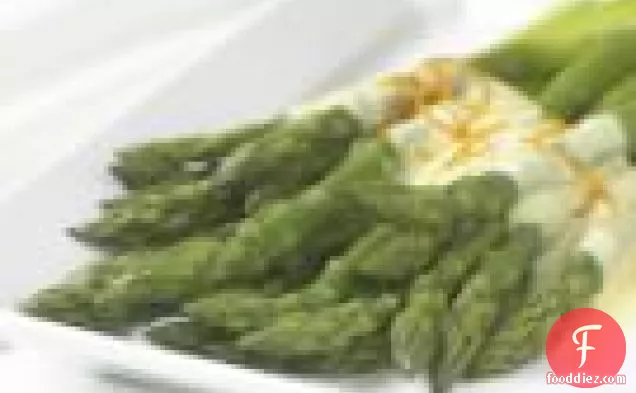 Asparagus With Orange Hollandaise Sauce