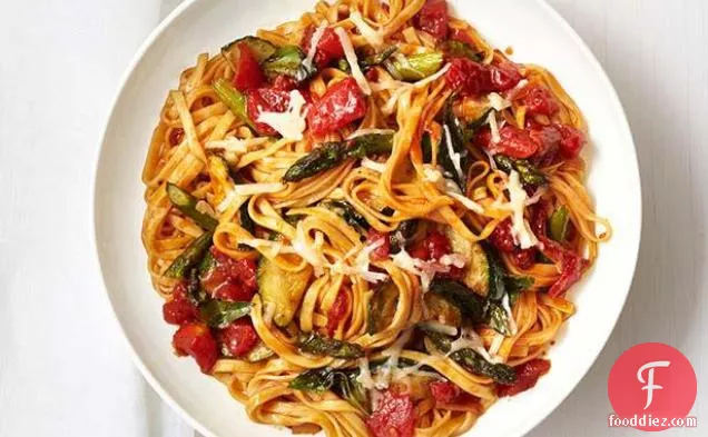 भुना हुआ सब्जी पास्ता