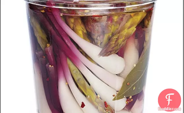 Pickled Ramps and Asparagus