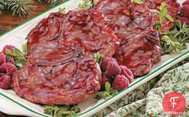 Raspberry Pork Chops