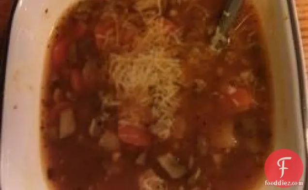 पोर्टोबेलो मशरूम दाल का सूप