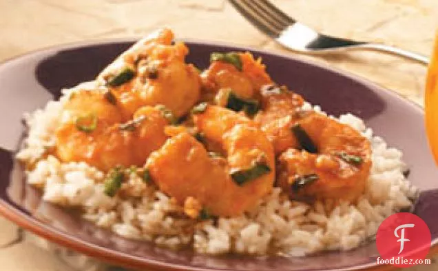 Shrimp with Ginger-Chili Sauce