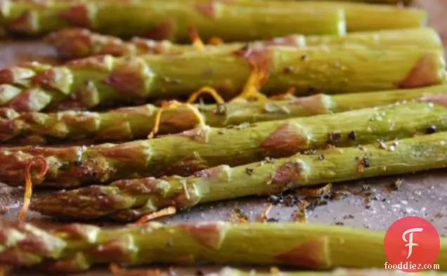 Roasted Asparagus With Lemon And Thyme