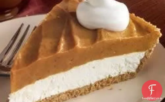 Double-Layer Pumpkin Pie