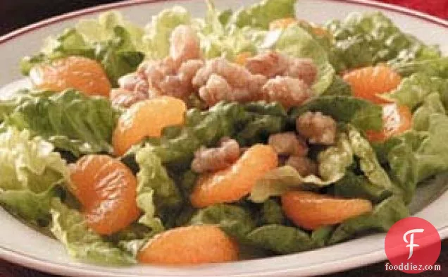Mandarin-Walnut Lettuce Salad