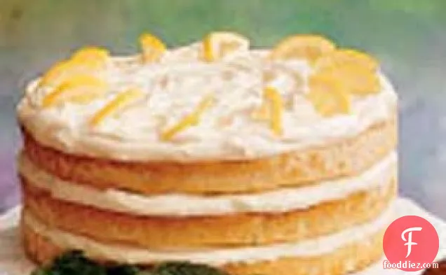 Lemon Whipped Cream Torte