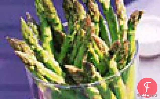 Asparagus with Wasabi-Mayonnaise Dip