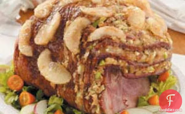 Waldorf Stuffed Ham
