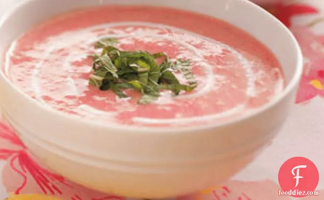 Summer Strawberry Soup