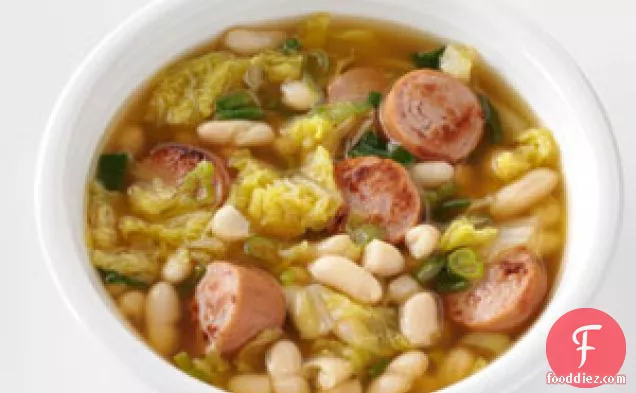 Hearty Cannellini & Sausage Soup