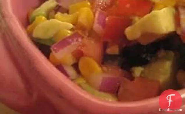 Tomato, Corn and Avocado Salsa