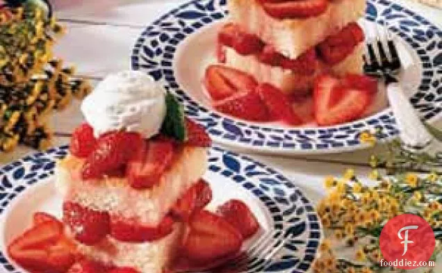 Mom's Strawberry Shortcake