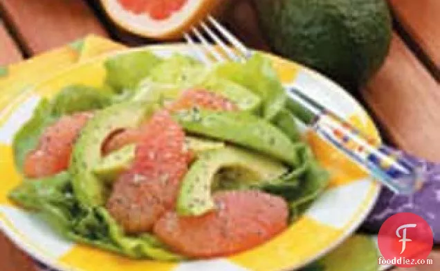 Grapefruit Avocado Salad