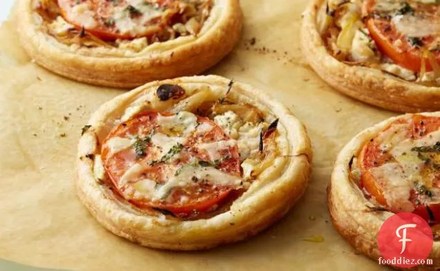 Tomato and Goat Cheese Tarts