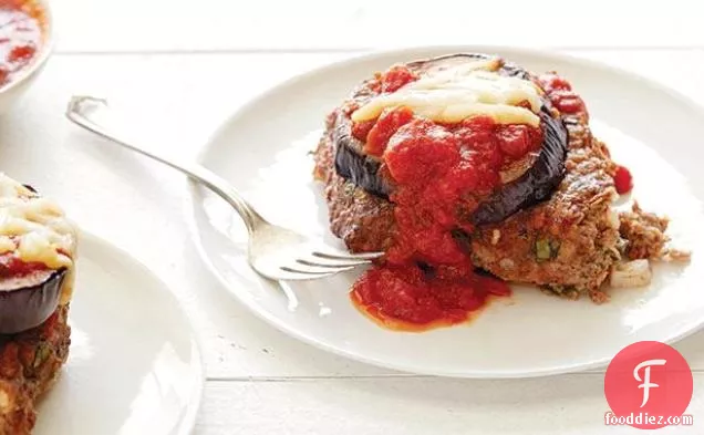 Eggplant Parmesan Meatloaf