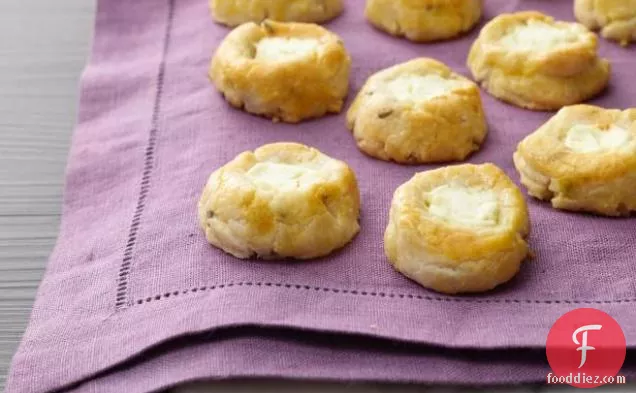 Lavender Gin Goat Cheese Cookies