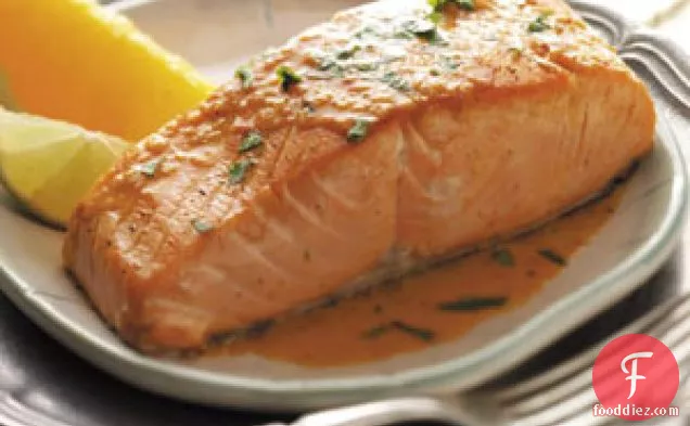 Salmon with Orange Vinaigrette