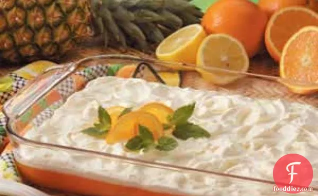 Tart Orange Gelatin Salad