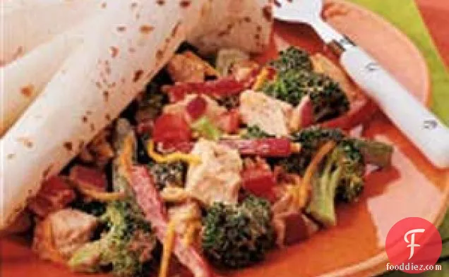 Picante Broccoli Chicken Salad