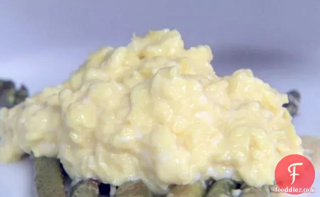 Roasted Asparagus with Scrambled Eggs