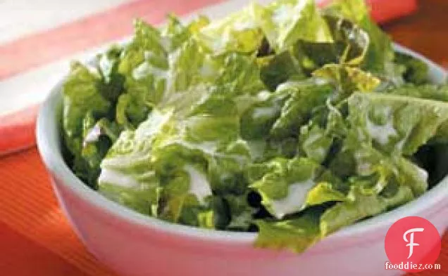 Lettuce with Buttermilk Dressing for 2