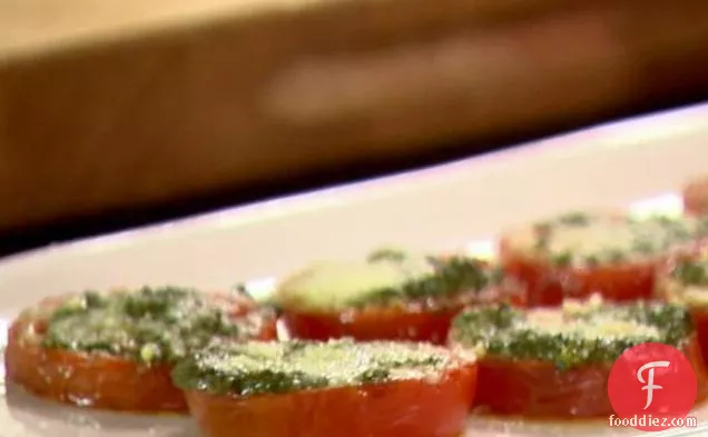 Tomatoes Roasted with Pesto