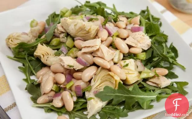 Artichoke and Bean Salad with Tuna