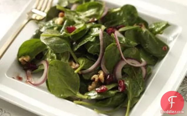 Cranberry-Chipotle Spinach Salad