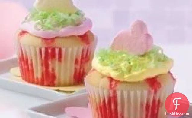 Springtime Poke Cupcakes
