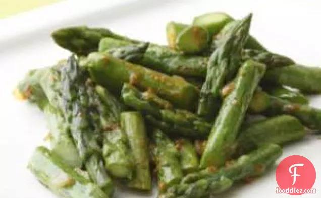 Asparagus With Curry Butter