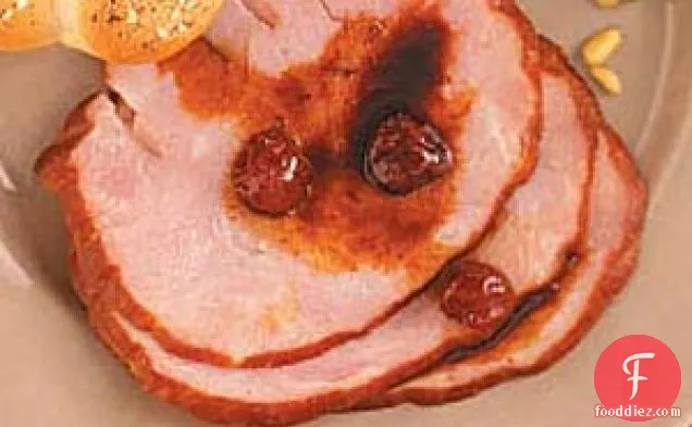 Ham with Spiced-Cherry Sauce