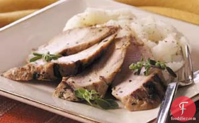 Grilled Herbed Turkey Tenderloins