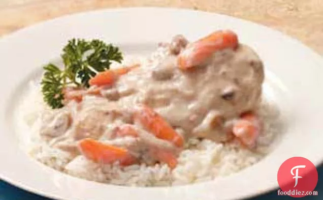 Creamy Chicken and Carrots