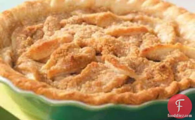 Pear Crumble Pie