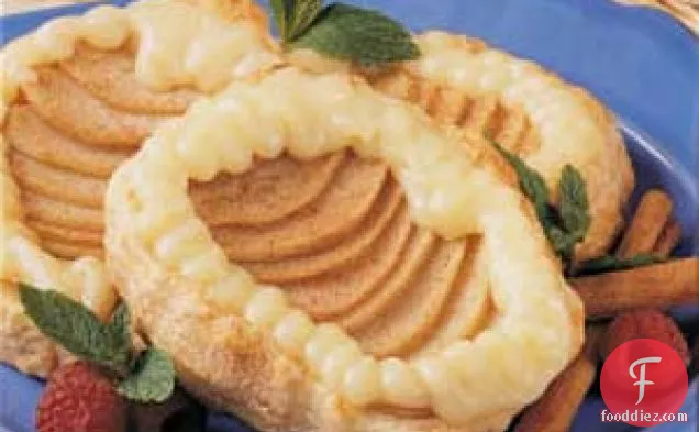 Almond Pear Tartlets