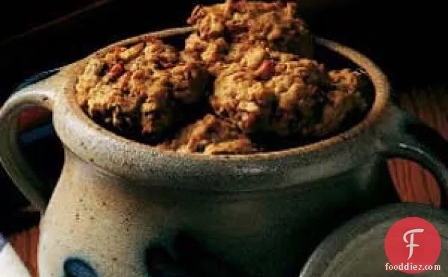 Rhubarb Coconut Cookies
