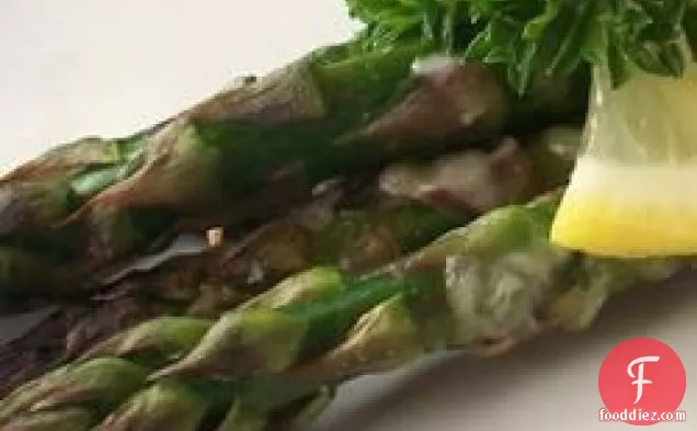 Asparagus With Parmesan Crust