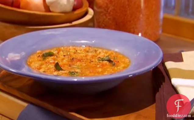 Moroccan Spiced Chickpea Soup
