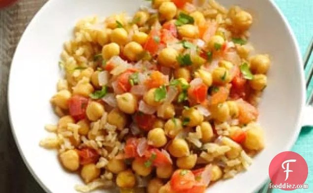 Coconut-Ginger Chickpeas & Tomatoes