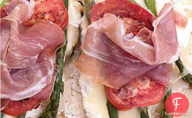 Asparagus-Cheese Tartines