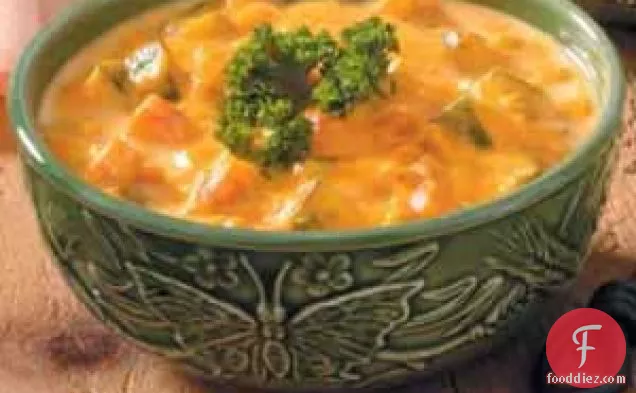 Carrot Zucchini Soup