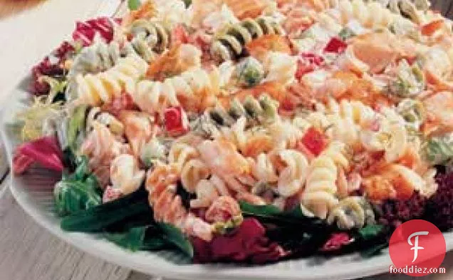 Dilled Salmon Pasta Salad
