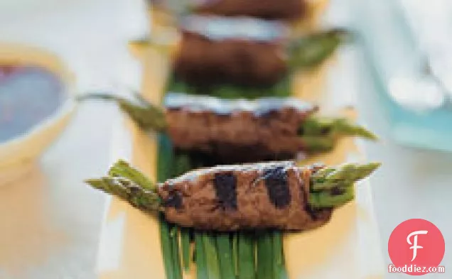 Beef And Asparagus Negimaki