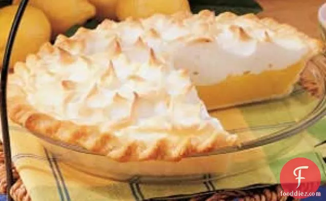 Savory Lemon Meringue Pie