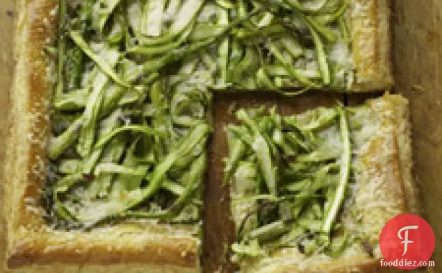 Asparagus-parmesan Tart
