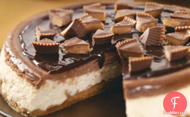 Makeover Peanut Butter Cup Cheesecake