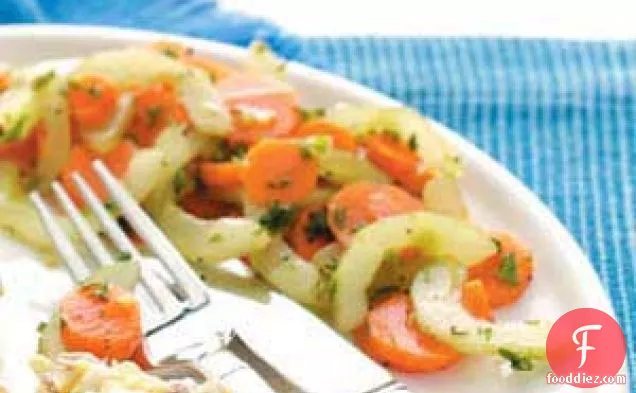 Gingered Cucumber-Carrot Salad