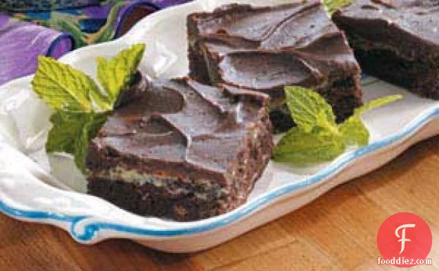 Frosted Cream Cheese Brownies