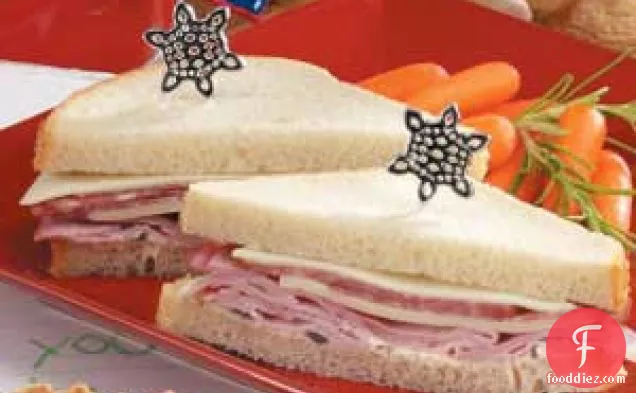Ho-Ho-Ho Sandwiches