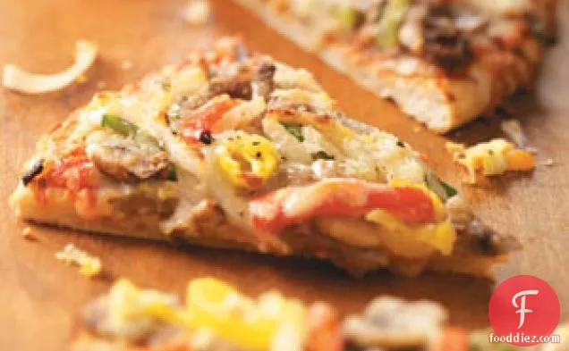 Traditional Philly Cheesesteak Pizza